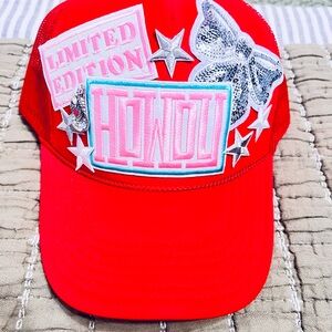 Red Limited Edition Cap with Silver Accents